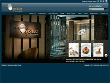 Tablet Screenshot of ambrosia-oysterbar.com